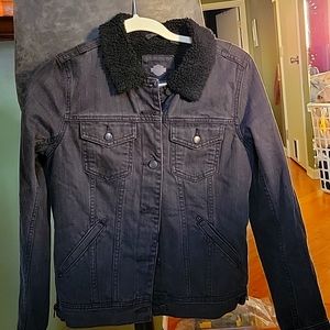 Harley-Davidson Black Jean jacket (warm)